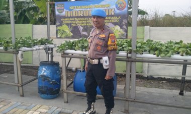 Warga-Sidorejo-Kembangkan-Sayur-Hidroponik,-Dapat-Pendampingan-Program-Ketahanan-Pangan-dari-Polsek-Krian