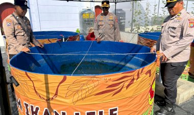 Sat-Binmas-Polresta-Sidoarjo-Edukasi-Bhabinkamtibmas-tentang-Pengelolaan-Lahan-Pangan-Bergizi