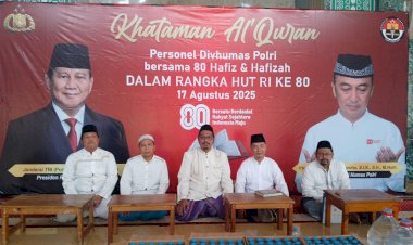 Wujud-Syukur-80-Tahun-Kemerdekaan-RI,-Divisi-Humas-Polri-Bersama-80-Hafiz-Menggelar-Khataman-Quran