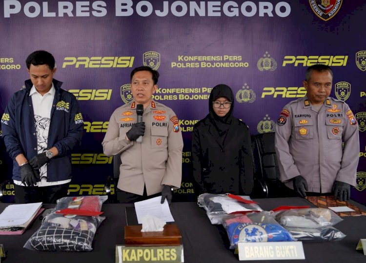 Polres Bojonegoro Ungkap Dua Kasus Curanmor, Dua Tersangka Diamankan