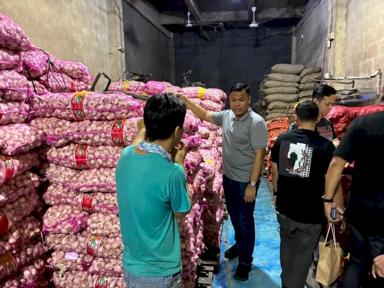 Bareskrim Polri Bongkar Penyelundupan 23 Ton Bawang dan Cabai di Pontianak