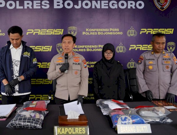 Polres Bojonegoro Ungkap Dua Kasus Curanmor, Dua Tersangka Diamankan